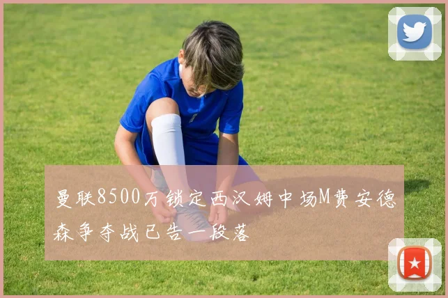 曼联8500万锁定西汉姆中场M费安德森争夺战已告一段落